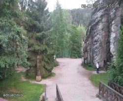 Vstup do skal, Pískovna
