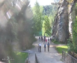 Vstup do skal, Pískovna