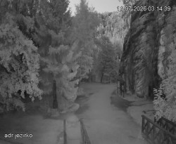 Vstup do skal, Pískovna