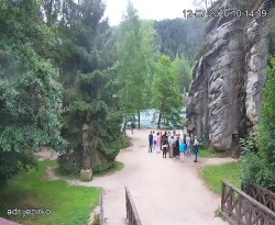 Vstup do skal, Pískovna