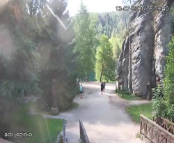 Vstup do skal, Pískovna