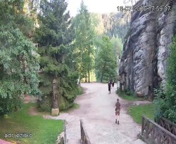 Entrance to the rocks, Sandpit