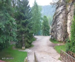 Vstup do skal, Pískovna