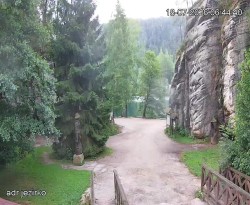 Vstup do skal, Pískovna
