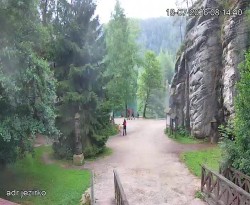 Vstup do skal, Pískovna