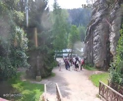 Vstup do skal, Pískovna