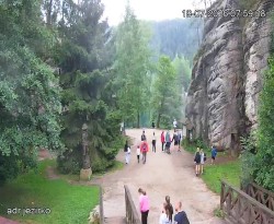 Vstup do skal, Pískovna