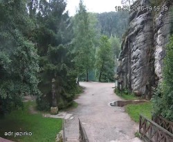 Vstup do skal, Pískovna
