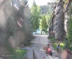 Vstup do skal, Pískovna