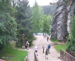 Vstup do skal, Pískovna