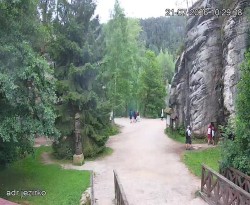 Vstup do skal, Pískovna