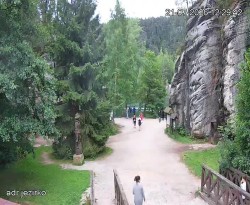Vstup do skal, Pískovna