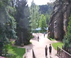 Vstup do skal, Pískovna