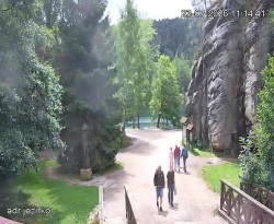 Vstup do skal, Pískovna
