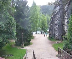 Vstup do skal, Pískovna
