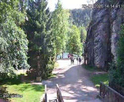 Vstup do skal, Pískovna