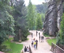 Vstup do skal, Pískovna