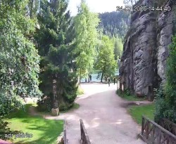 Vstup do skal, Pískovna