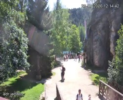 Vstup do skal, Pískovna