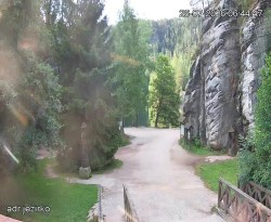 Eingang zu den Felsen, Sandgrube