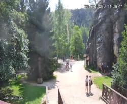 Vstup do skal, Pískovna