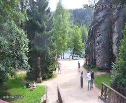 Vstup do skal, Pískovna