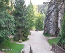 Vstup do skal, Pískovna