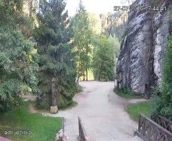 Vstup do skal, Pískovna