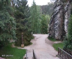 Vstup do skal, Pískovna
