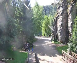 Vstup do skal, Pískovna