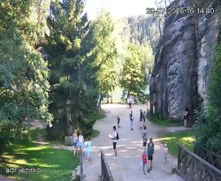 Vstup do skal, Pískovna