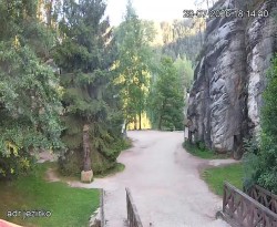 Vstup do skal, Pískovna