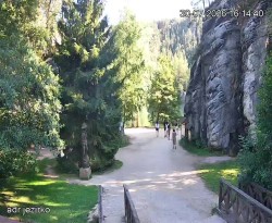 Vstup do skal, Pískovna