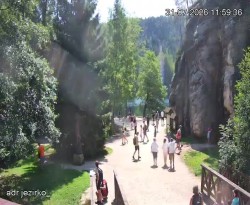 Vstup do skal, Pískovna