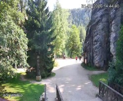 Vstup do skal, Pískovna