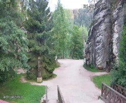 Vstup do skal, Pískovna