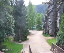 Vstup do skal, Pískovna