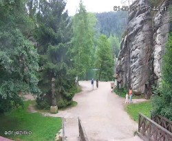 Eingang zu den Felsen, Sandgrube
