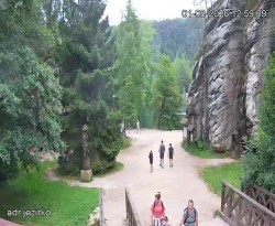 Eingang zu den Felsen, Sandgrube