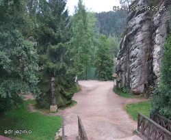 Vstup do skal, Pískovna