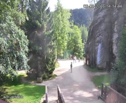 Vstup do skal, Pískovna