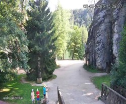 Eingang zu den Felsen, Sandgrube