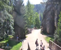 Vstup do skal, Pískovna
