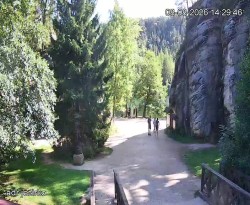 Vstup do skal, Pískovna