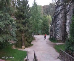 Eingang do skał, piaskownia