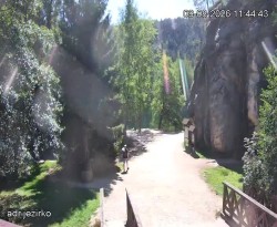 Eingang do skał, piaskownia