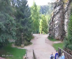 Vstup do skal, Pískovna