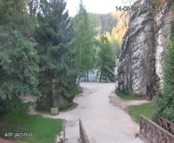Vstup do skal, Pískovna