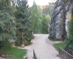 Vstup do skal, Pískovna
