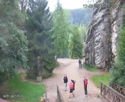 Vstup do skal, Pískovna